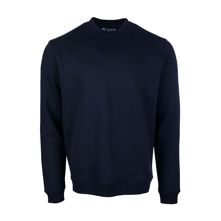 BEESWIFT CLICK WORKWEAR UNISEX SWEATSHIRT — Navy Blue